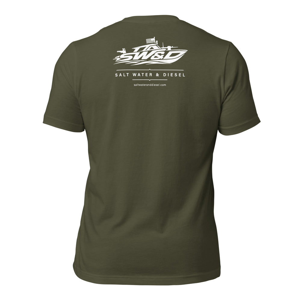 Saltwater & Diesel graphic t-shirt