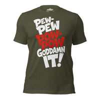 PEW-PEW graphic t-shirt by Saltwater & Diesel