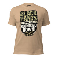 Black Pants graphic t-shirt by Saltwater & Diesel