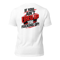 Fired Up graphic t-shirt by Saltwater & Diesel