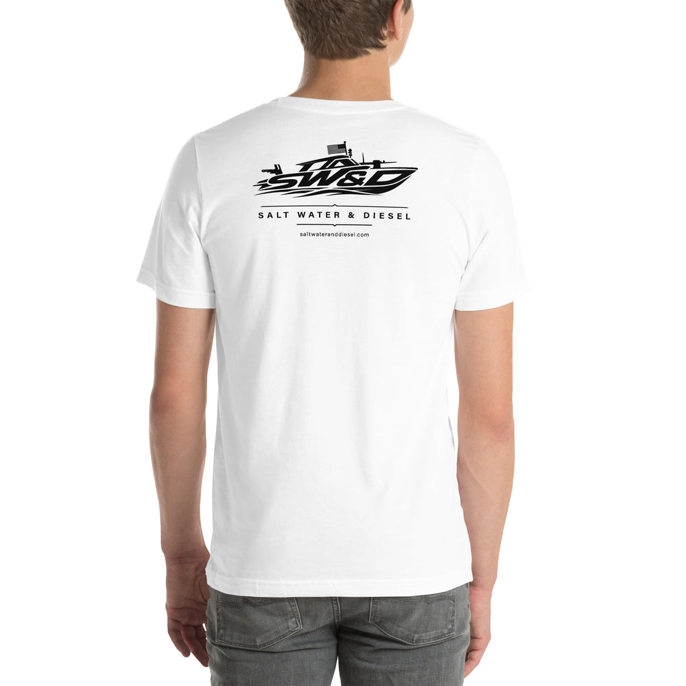 Saltwater & Diesel graphic t-shirt