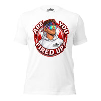 Are You Fired Up graphic t-shirt by Saltwater & Diesel